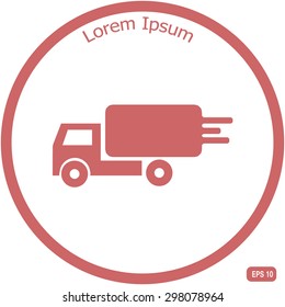 delivery sign icon