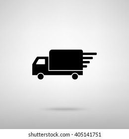 Delivery sign. Vector illustration