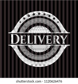 Delivery silvery badge