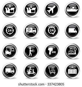 Delivery simply symbol for web icons