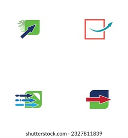 Delivery solution logo design,Delivery service, Delivery express logo design,Delivery man courier holding box,Logo design vector template Negative