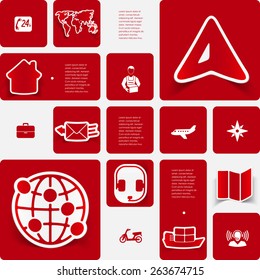 delivery sticker infographic