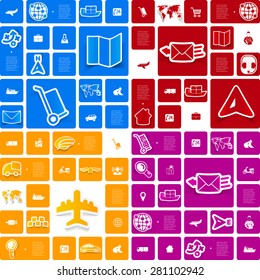 delivery sticker infographic