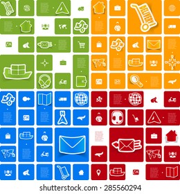 delivery sticker infographic