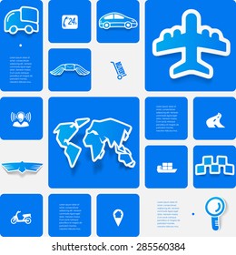 delivery sticker infographic
