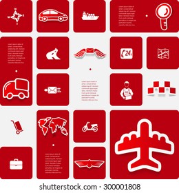 delivery sticker infographic