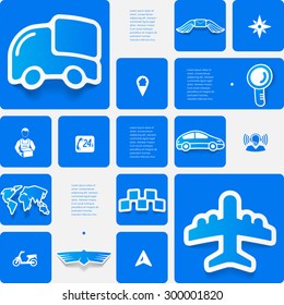 delivery sticker infographic