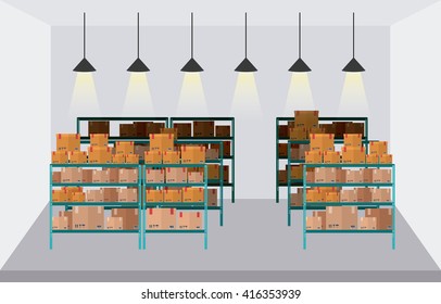delivery and storage warehouse design 