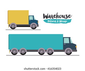 delivery and storage warehouse design 