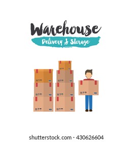 delivery and storage warehouse design 