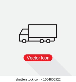 Delivery Track Icon,Delivery Symbol Vector Illustration On Light Gray Background Eps10