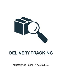 Delivery Tracking icon. Simple element from delivery collection. Creative Delivery Tracking icon for web design, templates, infographics and more