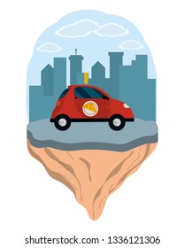 delivery transport cartoon
