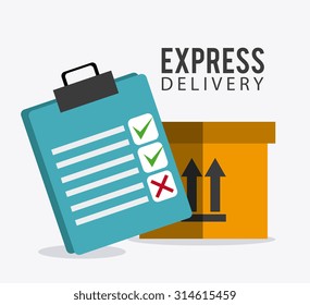 Delivery, transport and logistics business, vector illustration