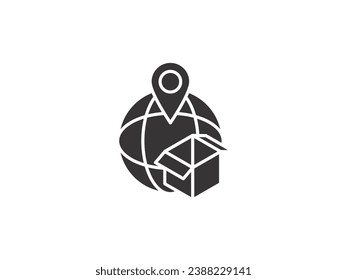 Icono de entrega, transporte, logística, envío de línea delgada vector.  Diseño gráfico de línea moderna para sitio web, diseño web, aplicación móvil, infografía.