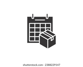 Icono de entrega, transporte, logística, envío de línea delgada vector.  Diseño gráfico de línea moderna para sitio web, diseño web, aplicación móvil, infografía.