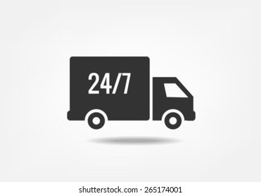 Delivery truck