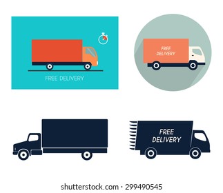 Delivery truck