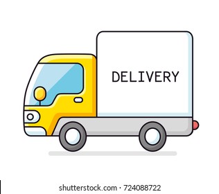 Mail Truck Cartoon Stock Illustrations Images Vectors.