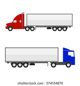 Delivery truck car.