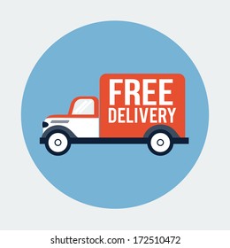 Delivery Truck Icon