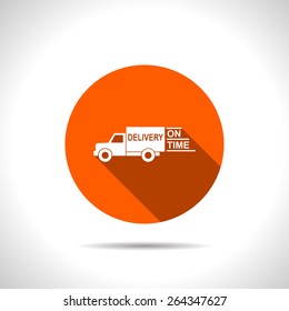 delivery truck icon