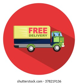 delivery truck icon