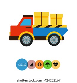 Delivery truck icon