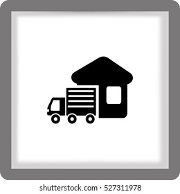 Delivery truck icon