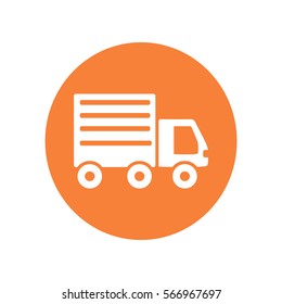 Icono de camión de entrega