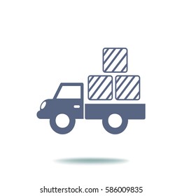 Delivery truck icon