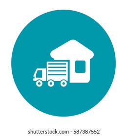 Delivery truck icon
