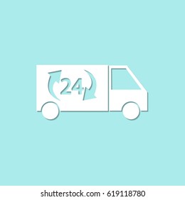 Delivery truck icon