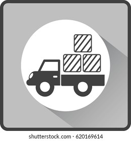Icono de camión de entrega