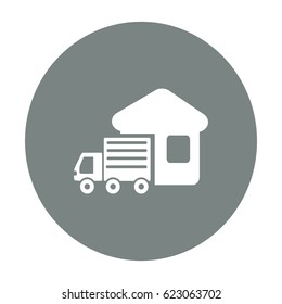 Delivery truck icon