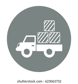 Delivery truck icon
