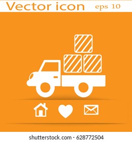 Delivery truck icon