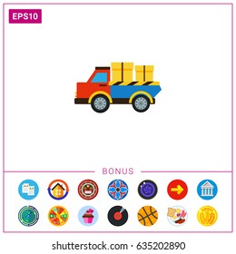 Delivery truck icon