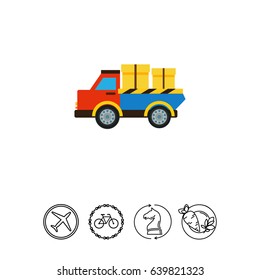 Delivery truck icon