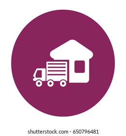 Delivery truck icon