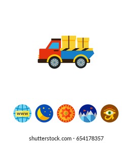 Delivery truck icon