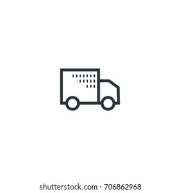 delivery truck icon