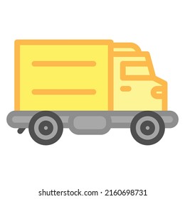 Delivery Truck icon design, vector illustration, best used for presentations