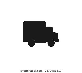 Delivery Truck icon. Express delivery truck. Logistic trucking sign. Fast delivery, express and urgent shipping, services, quick move vector design and illustration.

