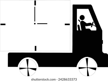 Delivery truck icon, Fast delivery icon, quick delivery icon,truck ,lorry icon