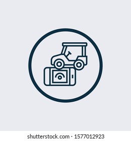 Delivery truck icon isolated on white background. Delivery truck icon in trendy design style. Delivery truck vector icon modern and simple flat symbol for web site, mobile, logo, app, 