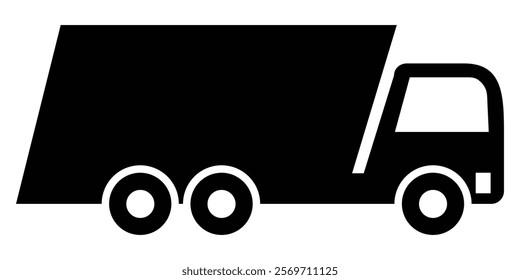 Delivery Truck icon set. Express delivery trucks icons. Fast shipping truck. Free delivery 24 hours. Logistic trucking sign. Delivery truck icon. Fast moving van symbol. Shipping car sign. EPS 10