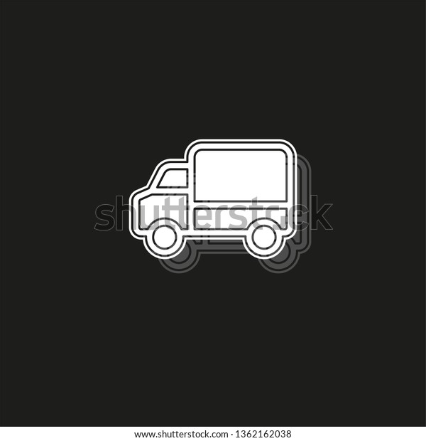 delivery truck icon - shipping symbol - free\
delivery sign