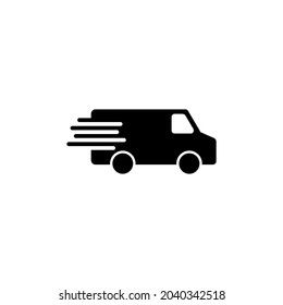 Delivery truck icon. Delivery truck sign and symbol. Shipping fast delivery icon