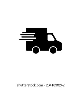 Delivery truck icon. Delivery truck sign and symbol. Shipping fast delivery icon